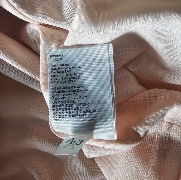 H&M Divided Floral Midi Skirt – Tropical Print, Size Large - Picture 11 of 11